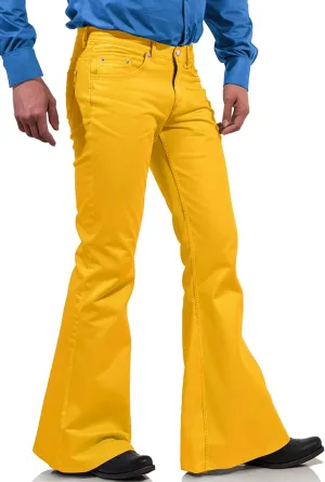 70s Disco Pants for Men,Mens Bell Bottom Jeans Pants,60s 70s Bell Bottoms Vintage Denim Pants Jeans for Men