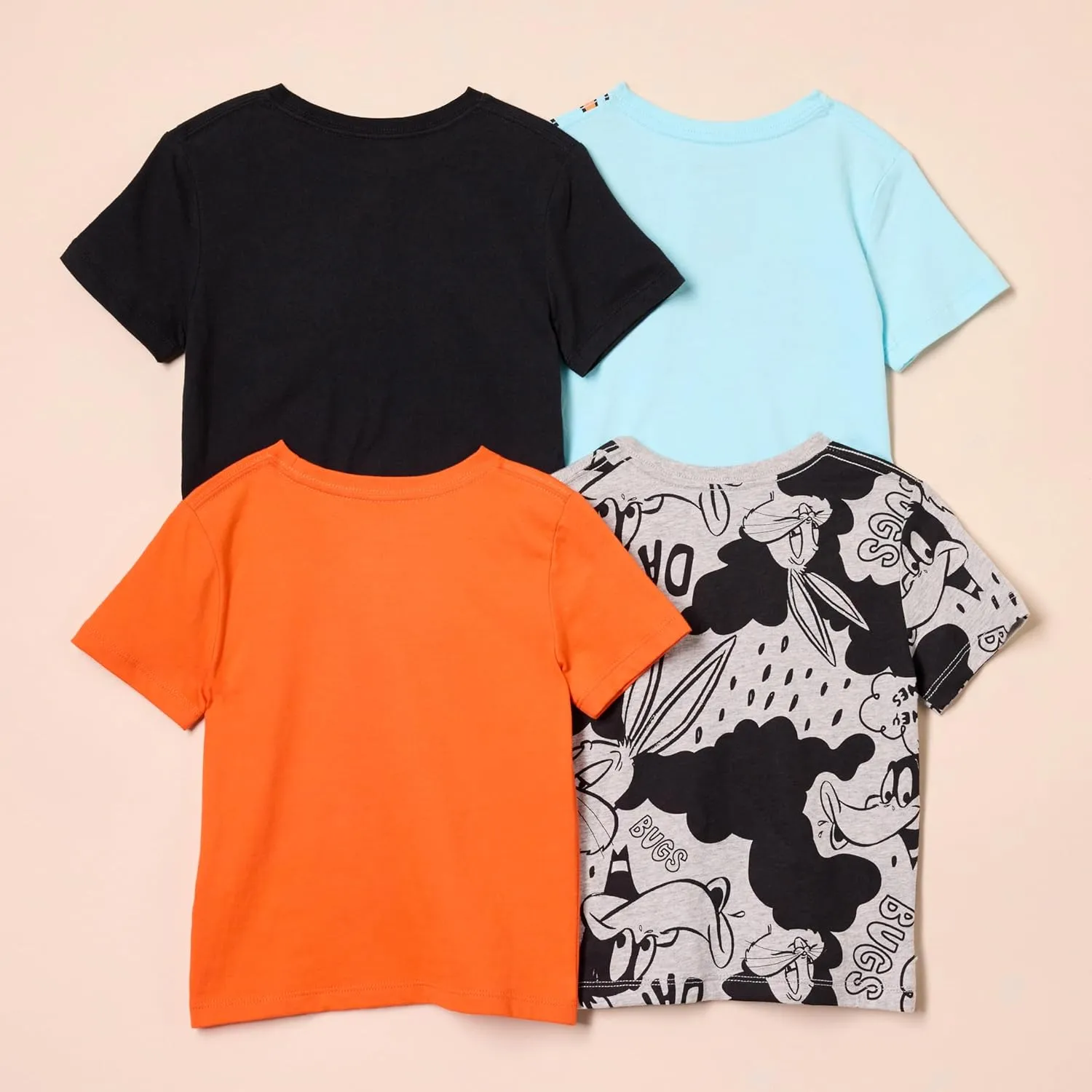 Amazon Essentials Boys and Toddlers' Short-Sleeve T-Shirts, Multipacks