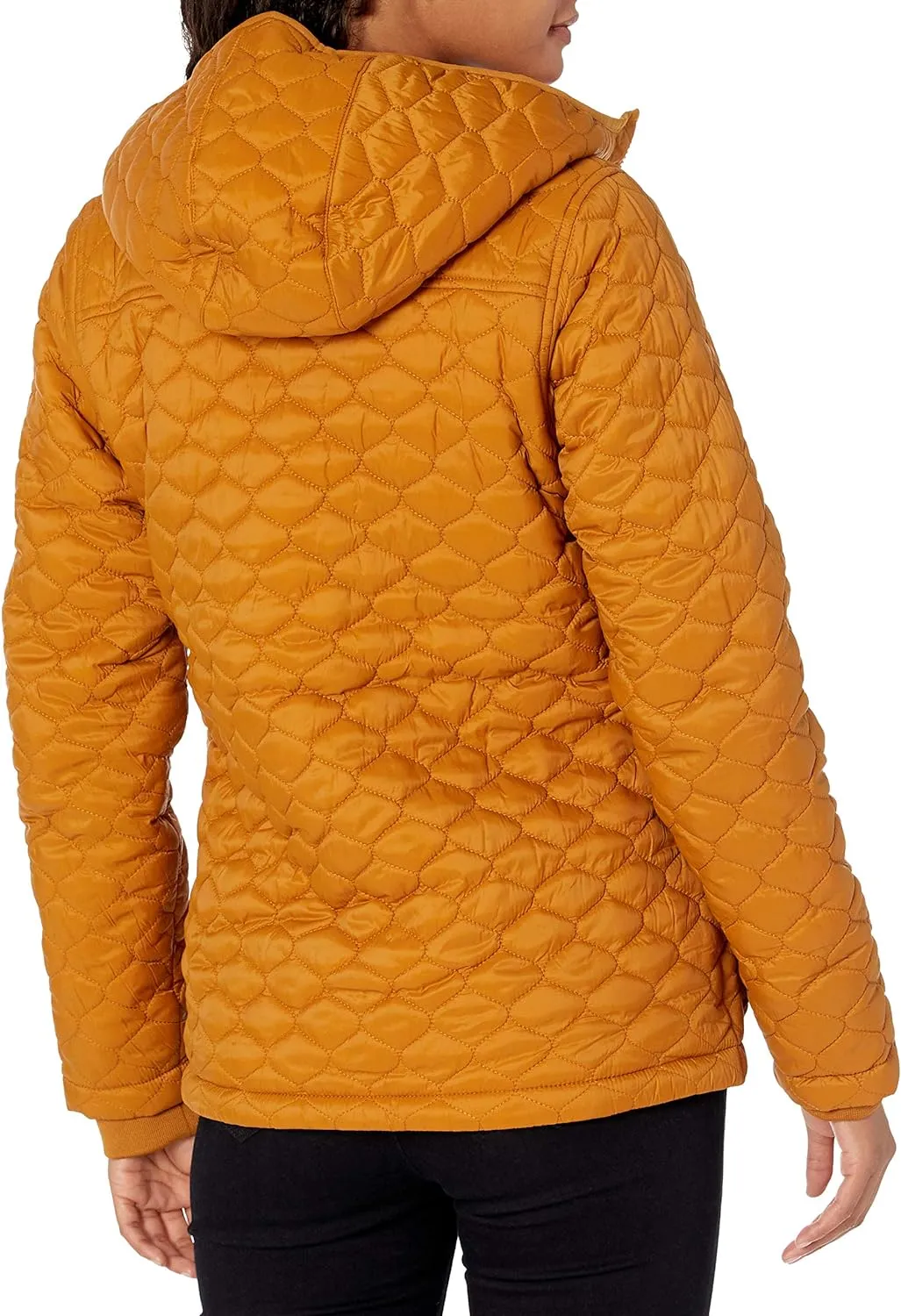 Amazon Essentials Women's Lightweight Quilted Full-Zip Water-Resistant Sherpa-Lined Hooded Puffer Jacket
