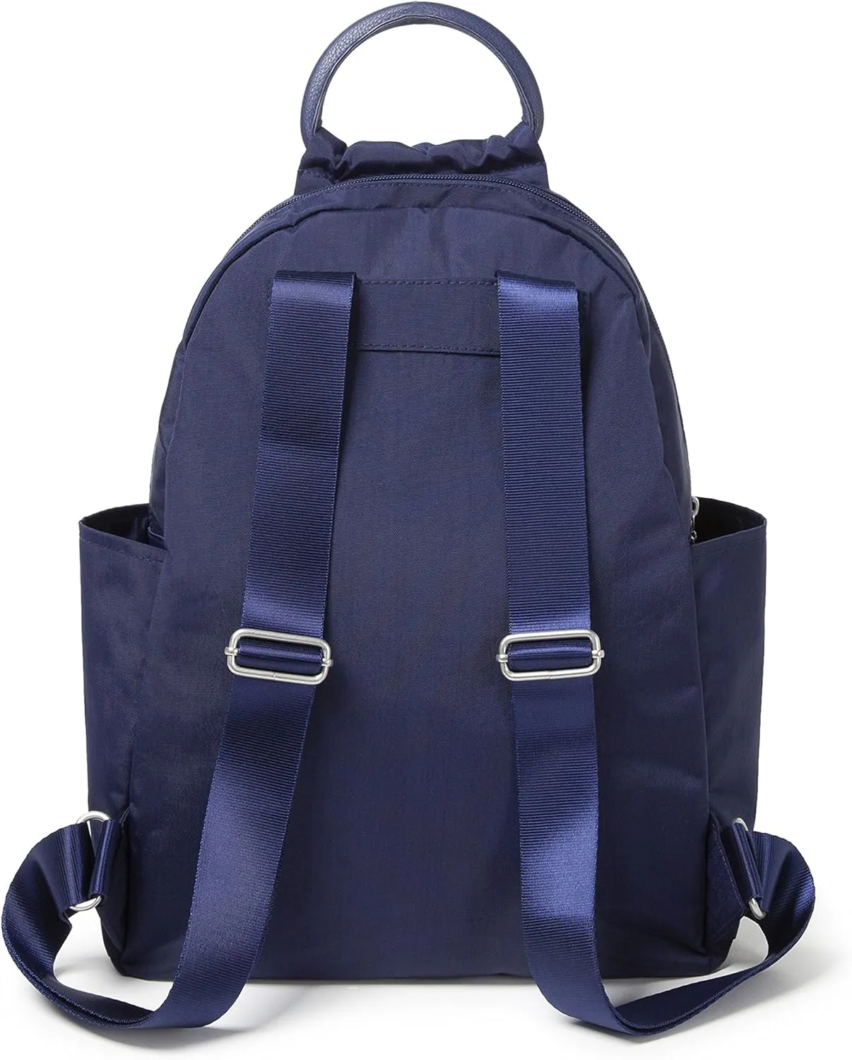 Baggallini Womens With Rfid Phone Wristlet All Day Backpack, Navy, One Size US