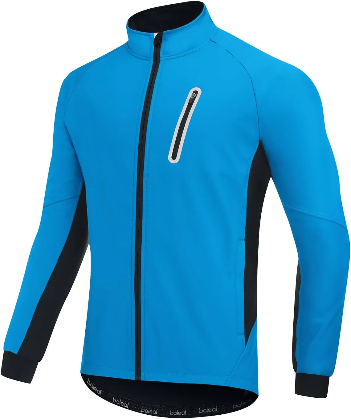 baleaf Men's Winter Cycling Jackets Water Resistant Thermal Running Softshell Jacket Warm Cold Weather Pockets