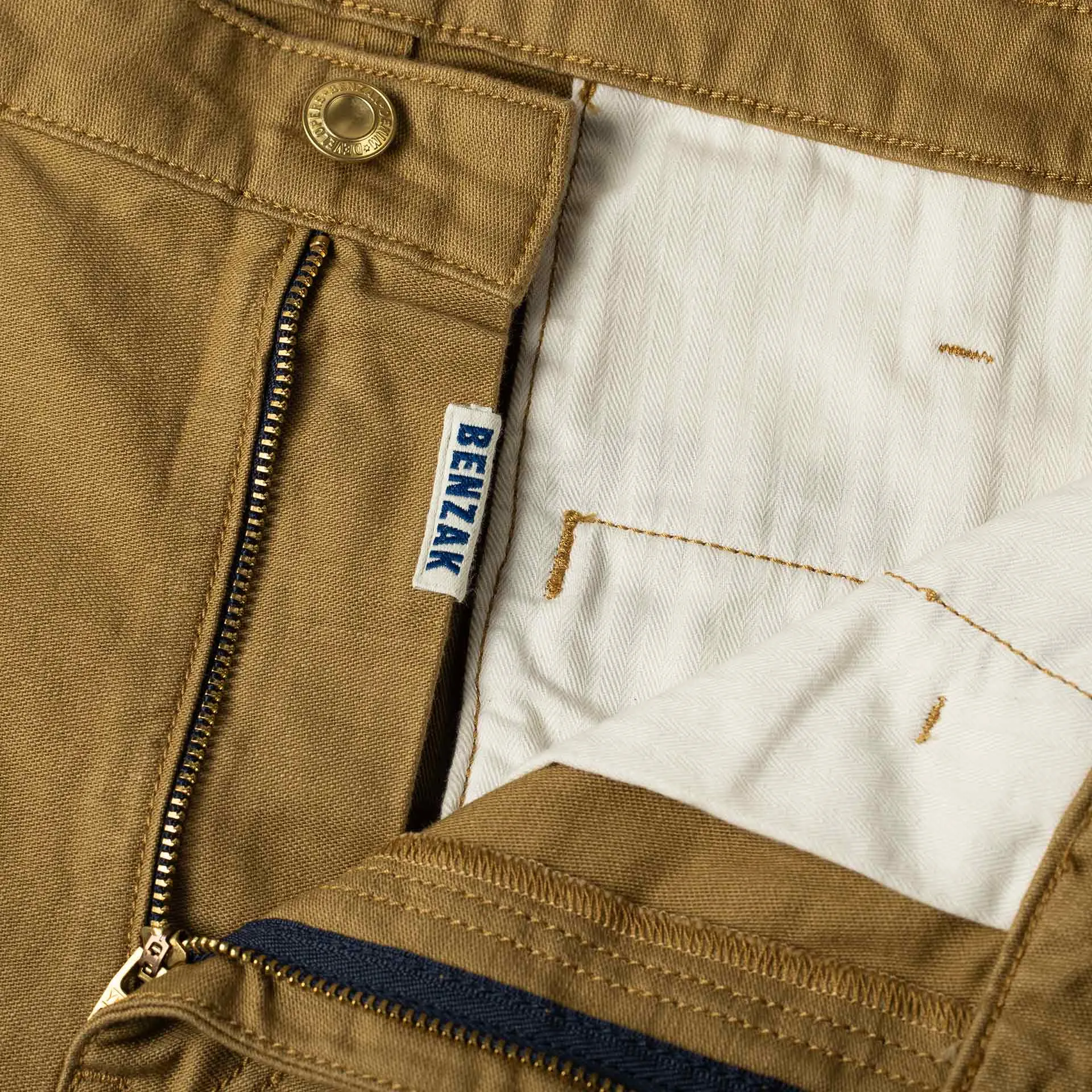 BC-03 STRAIGHT CHINO 10 oz. golden brown military twill