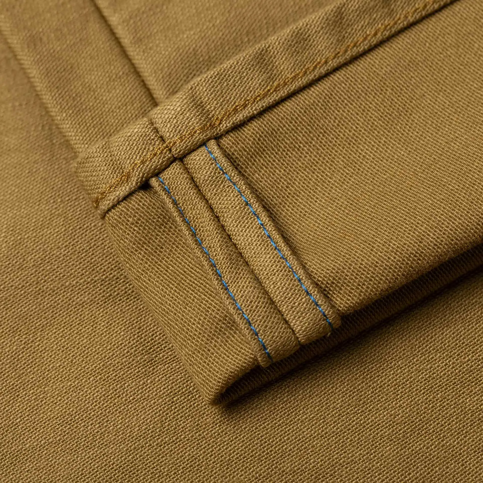 BC-03 STRAIGHT CHINO 10 oz. golden brown military twill