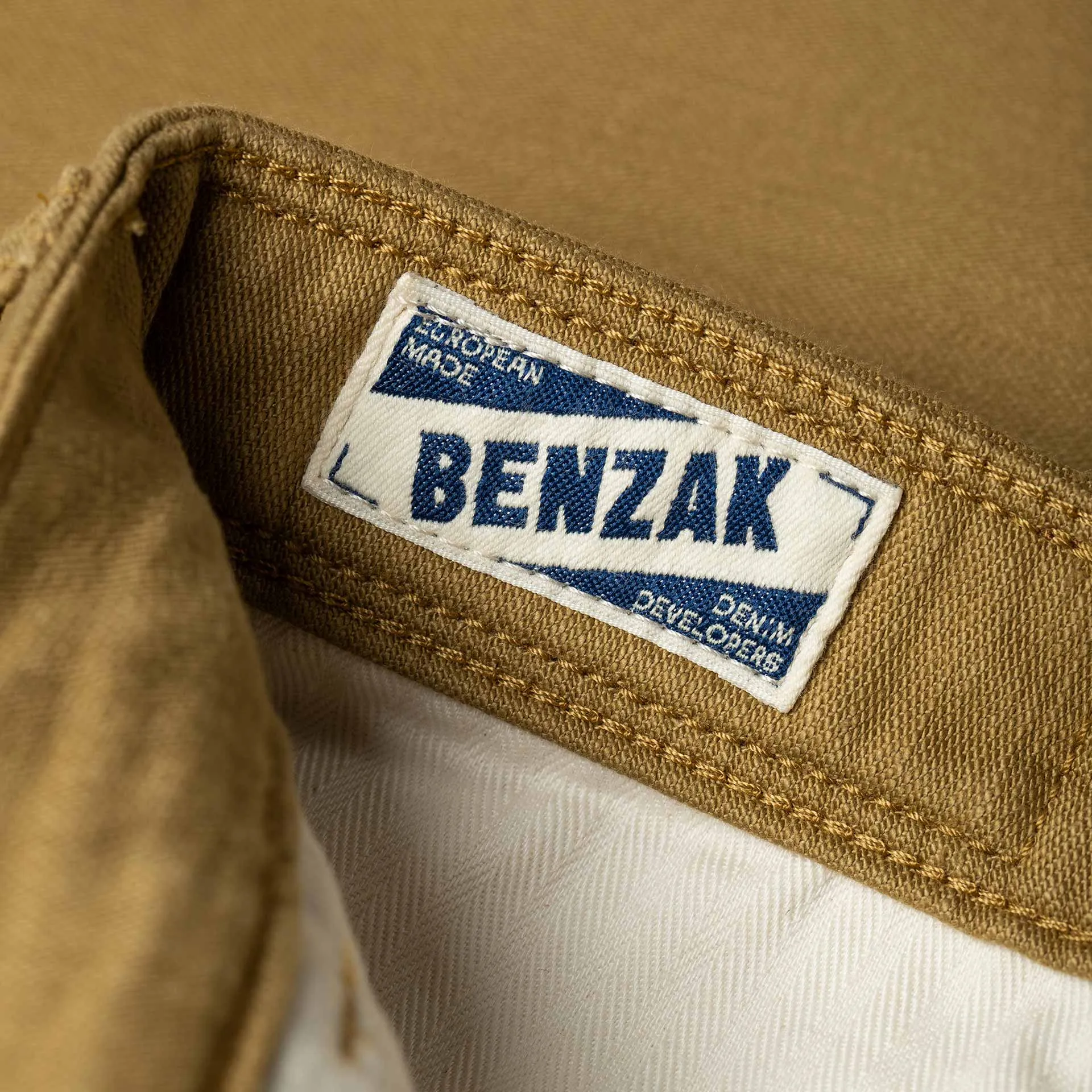 BC-03 STRAIGHT CHINO 10 oz. golden brown military twill