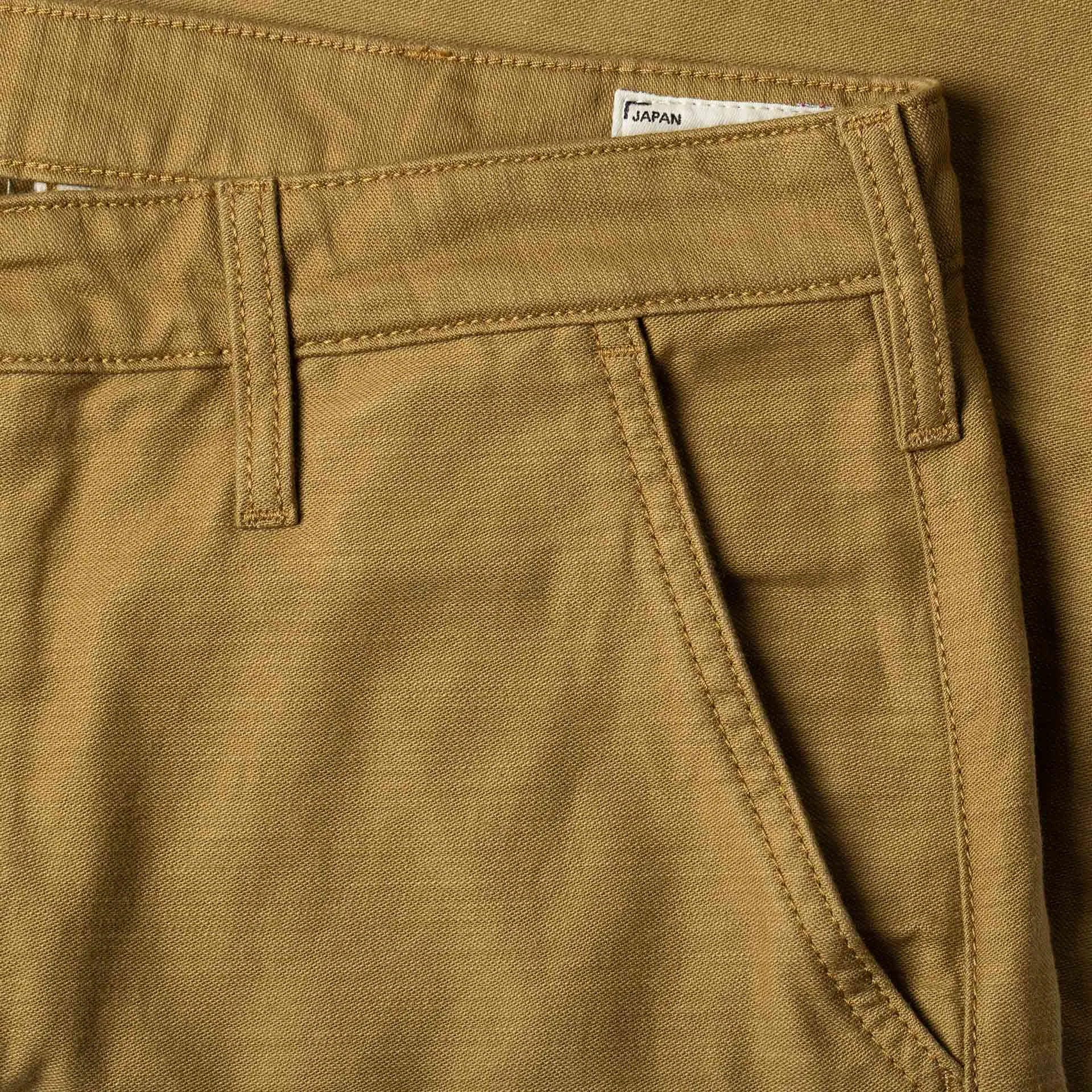 BC-03 STRAIGHT CHINO 10 oz. golden brown military twill
