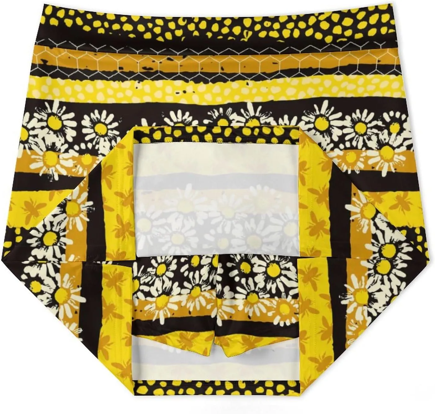 Bees Stripe Short Skorts Woman Sexy Golf Skirts Sport Shorts Skort Anti Light Single Pocket A Line Skirt Gym Culotte