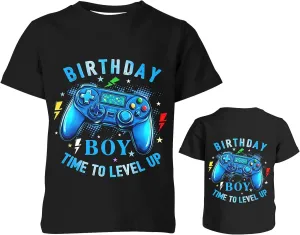 Boys Girls 3D Graphic T-Shirts, Cool Crewneck Unisex Kids Short Sleeve, Novelty Tees for 6-16 Years Teens