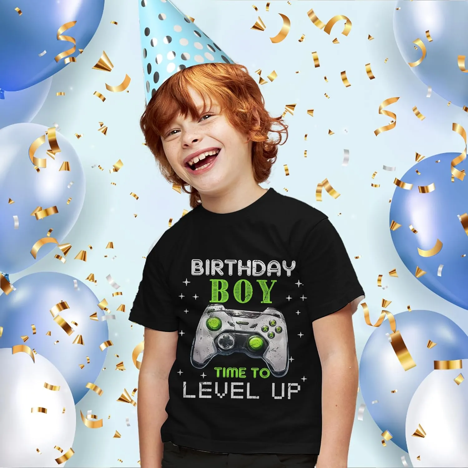 Boys Girls 3D Graphic T-Shirts, Cool Crewneck Unisex Kids Short Sleeve, Novelty Tees for 6-16 Years Teens