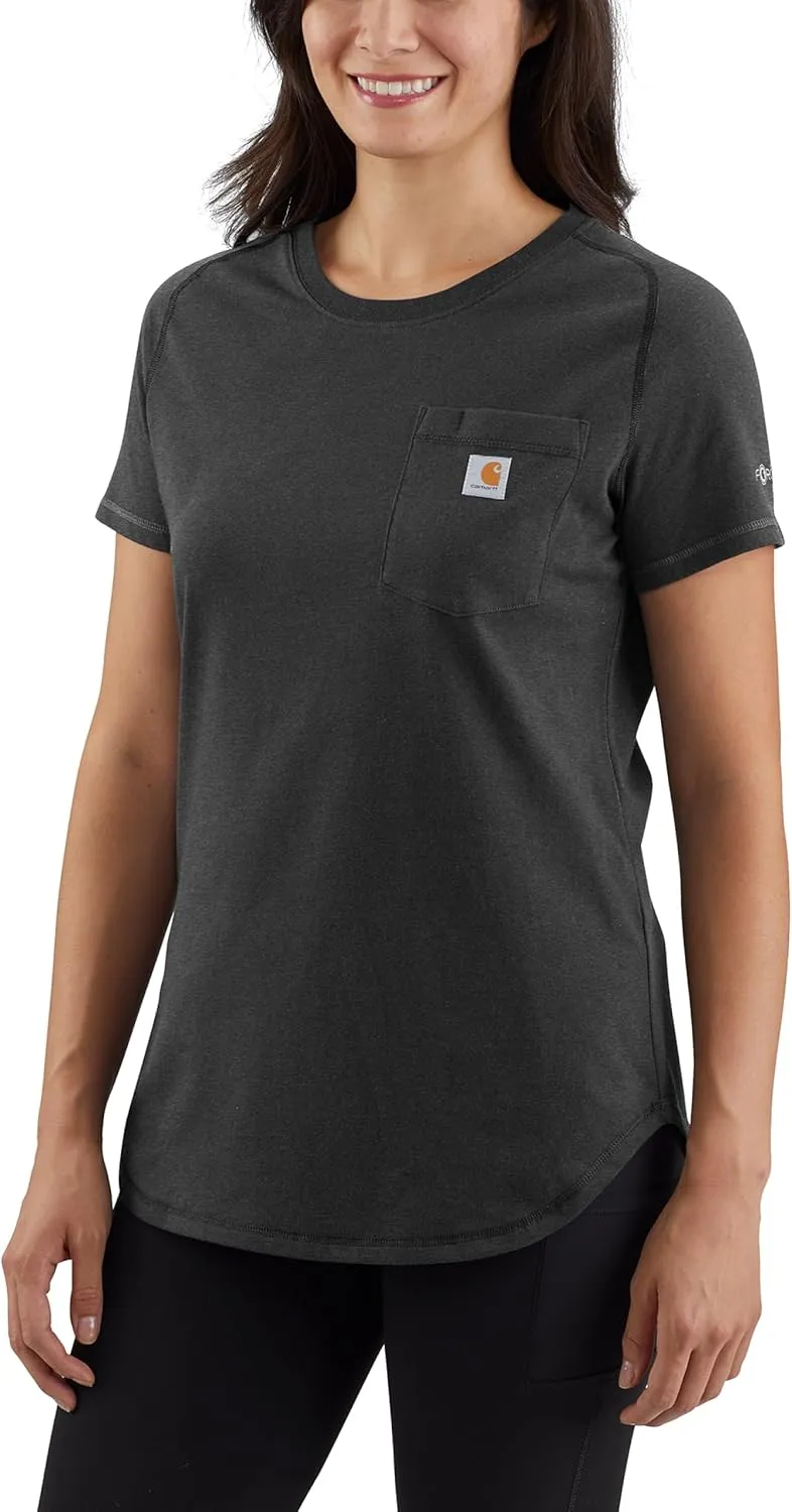Carhartt Women's Force Relaxed Fit Midweight Pocket T-Shirt