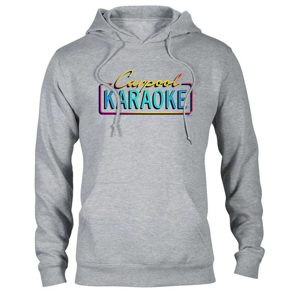 Carpool Karaoke Neon Logo Hooded Sweatshirt
