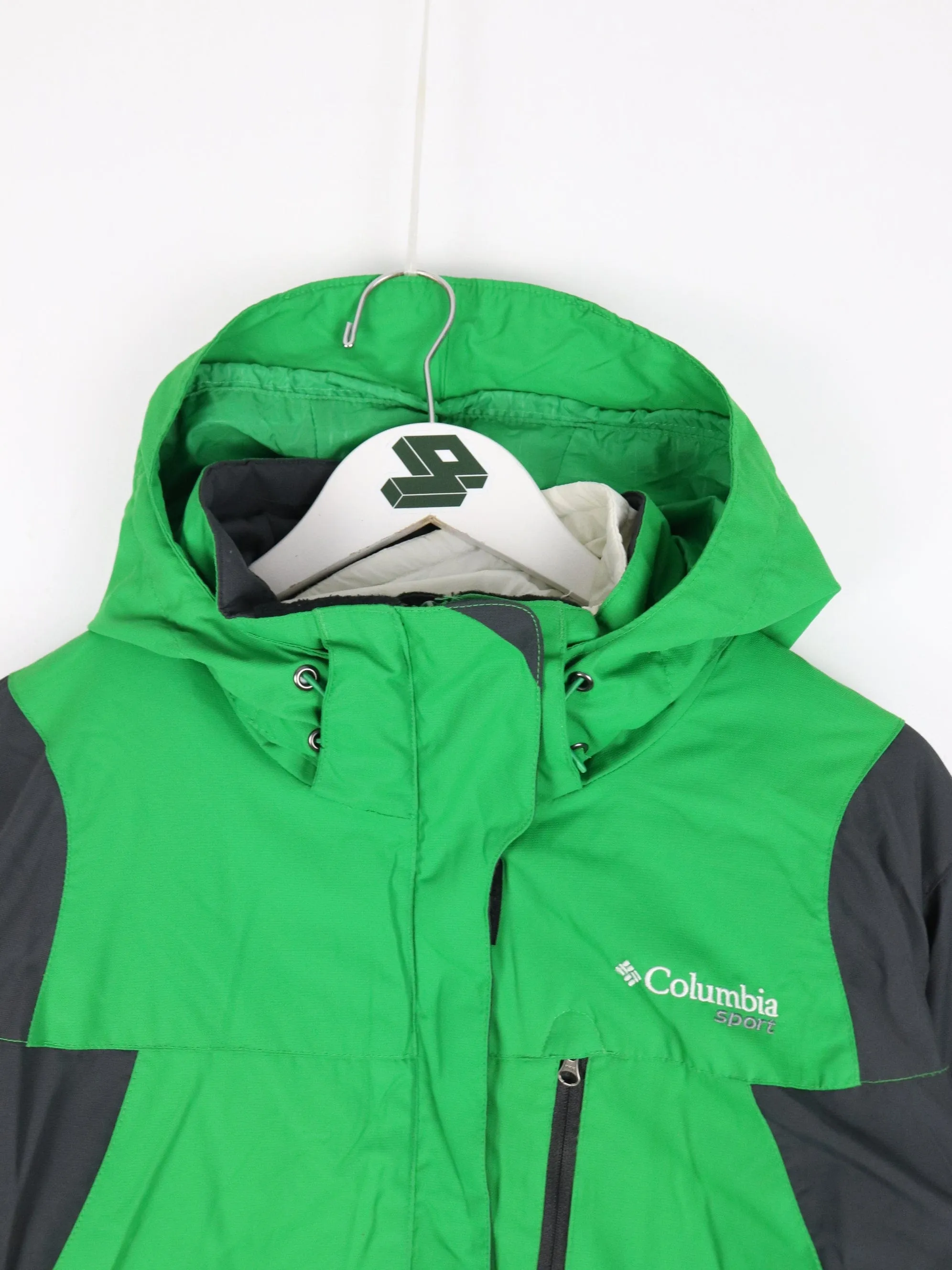 Columbia Sport Jacket Womens Large Green Ski Outdoors Coat