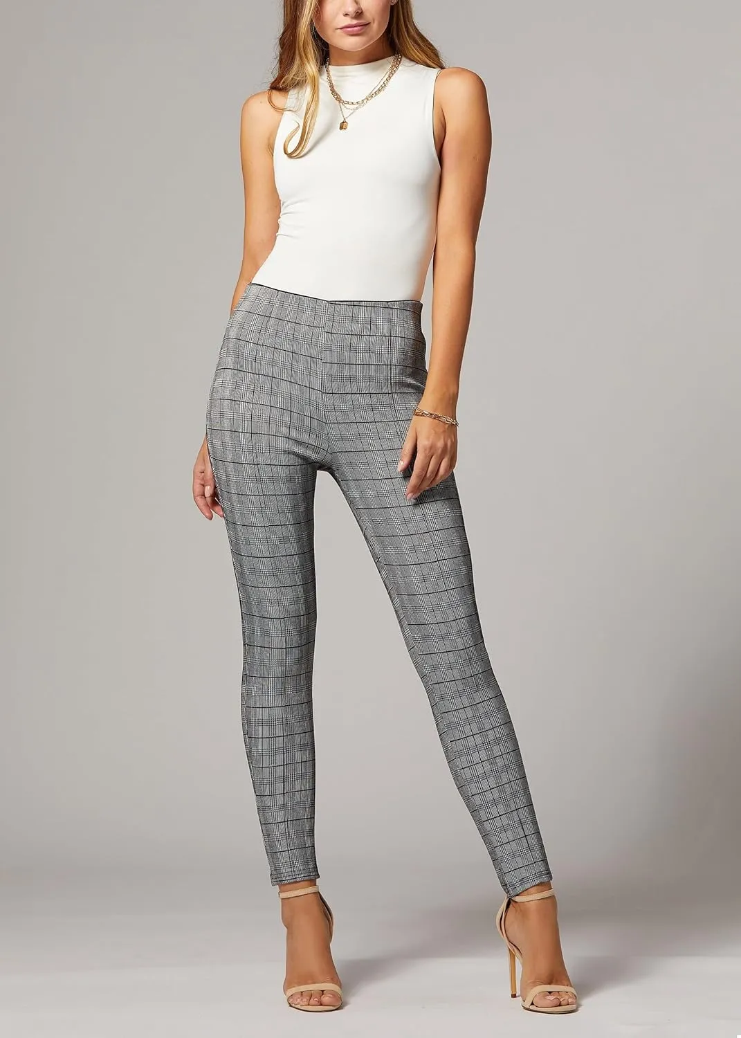 Conceited Dress Pants Women - Stretchy - Tummy Control - All Day Comfort Wear to Work - Womens Pants in Regular and Plus Size