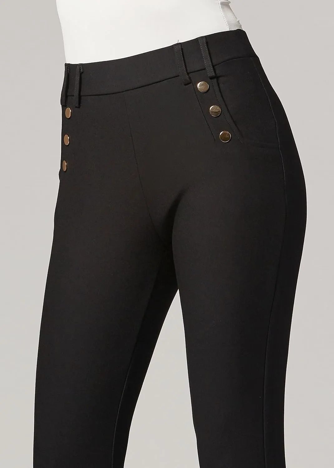 Conceited Dress Pants Women - Stretchy - Tummy Control - All Day Comfort Wear to Work - Womens Pants in Regular and Plus Size