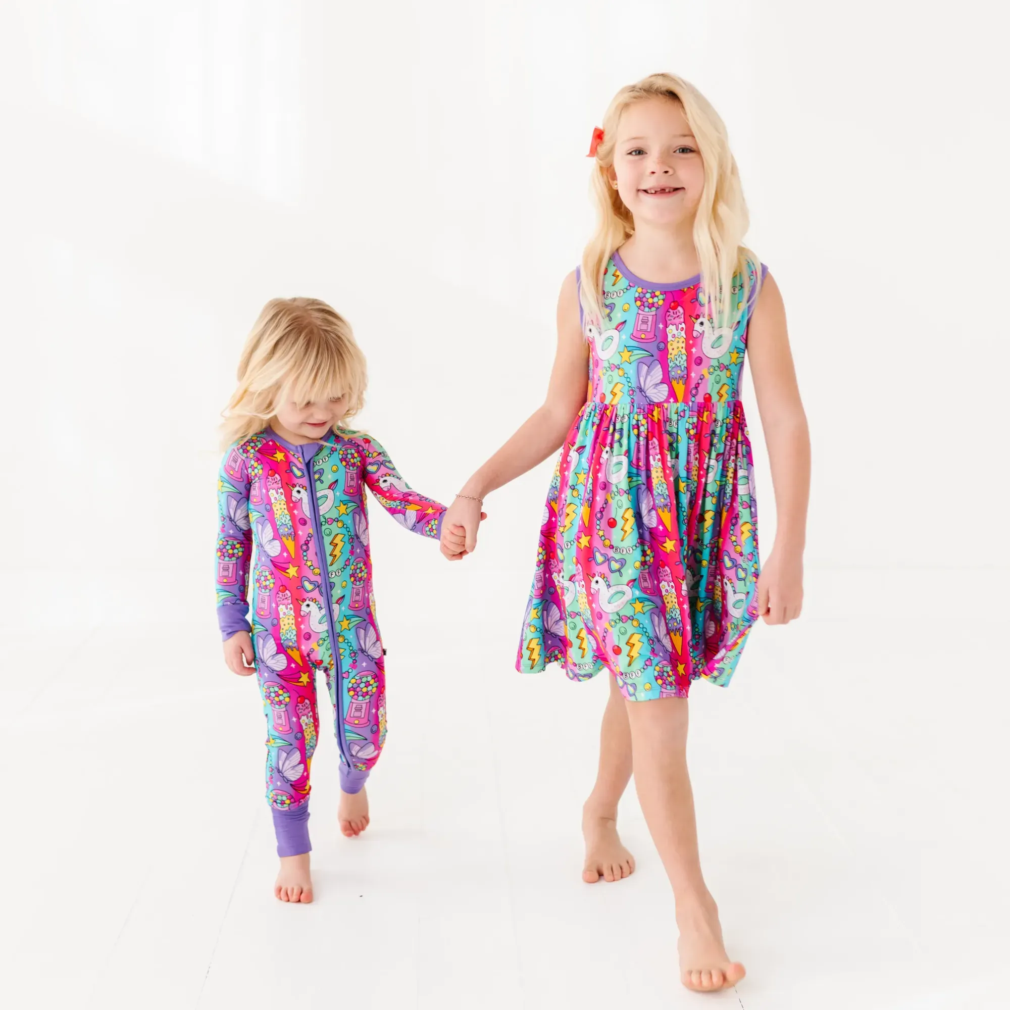 Cosmic Candyland Convertible Footie