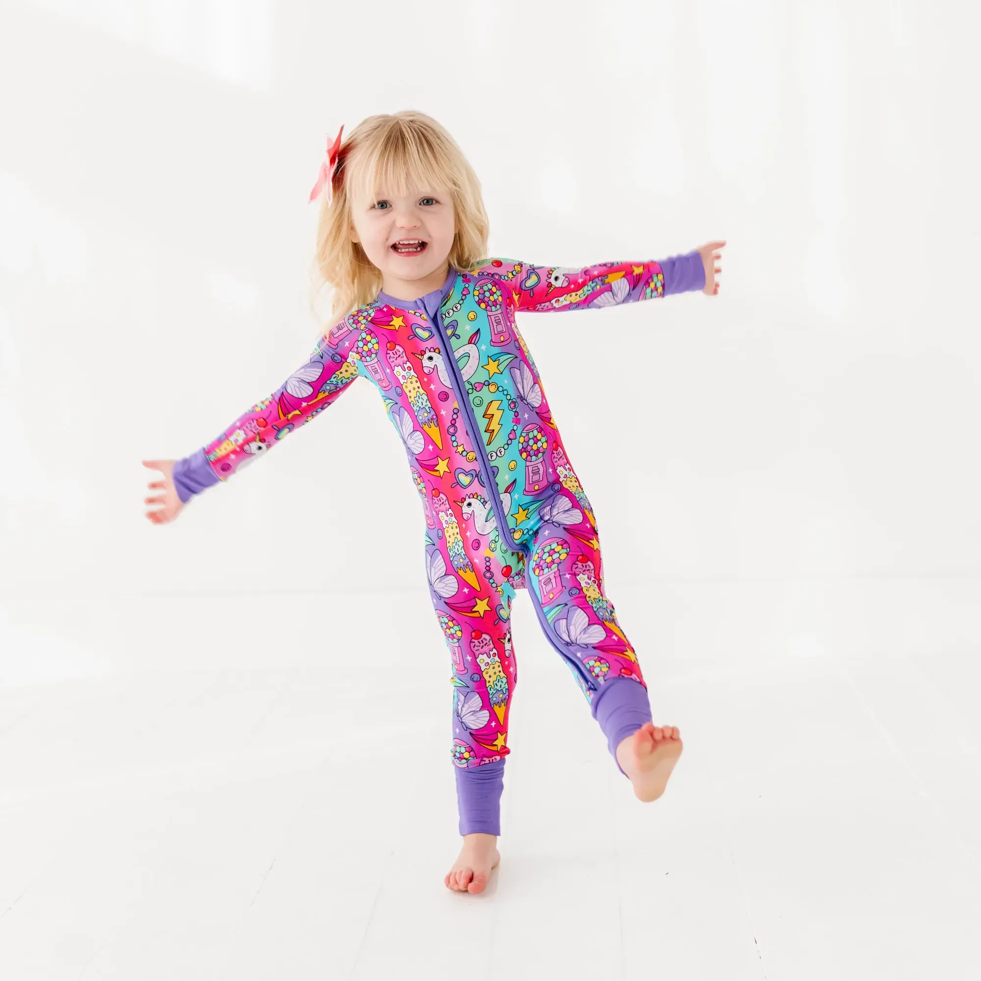 Cosmic Candyland Convertible Footie
