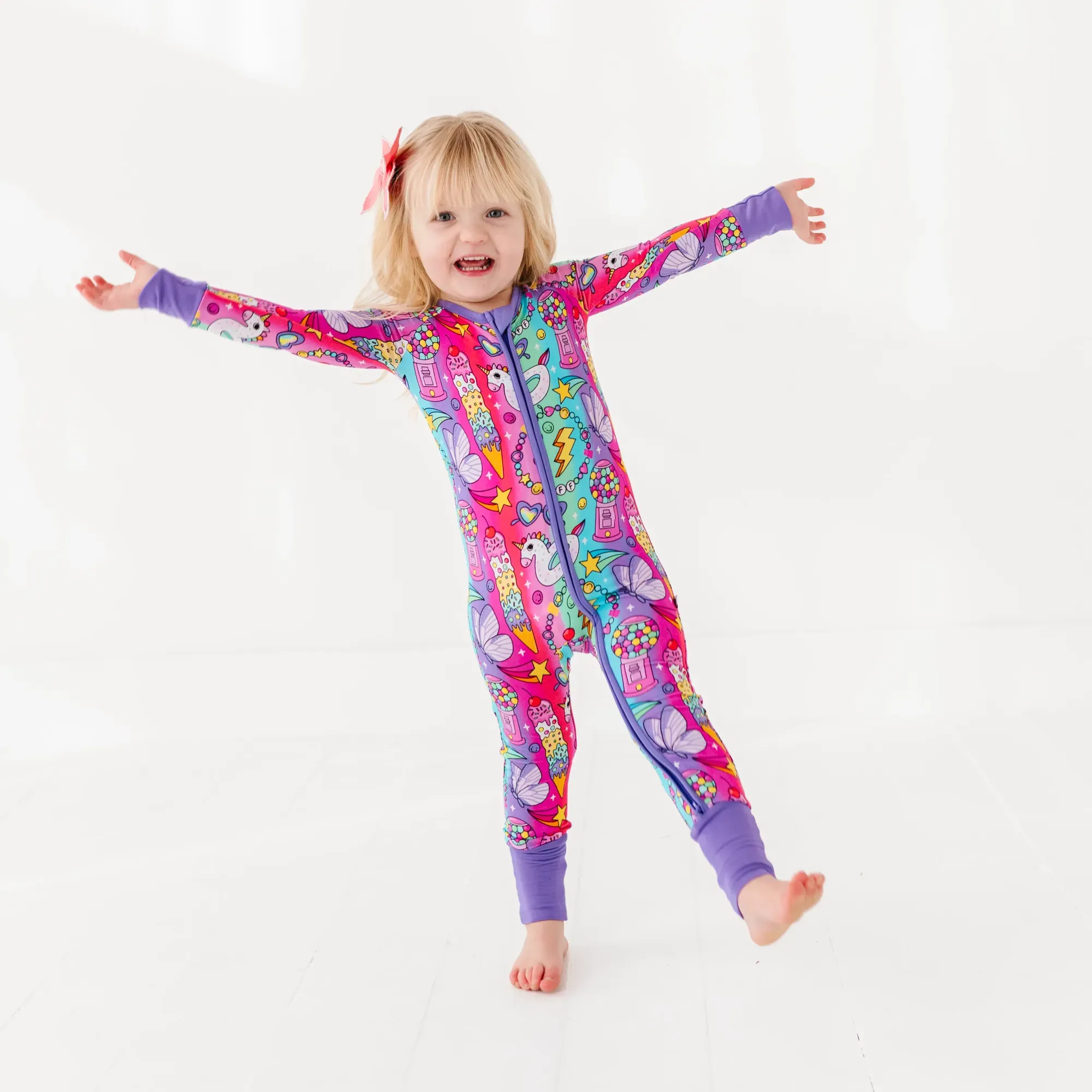 Cosmic Candyland Convertible Footie