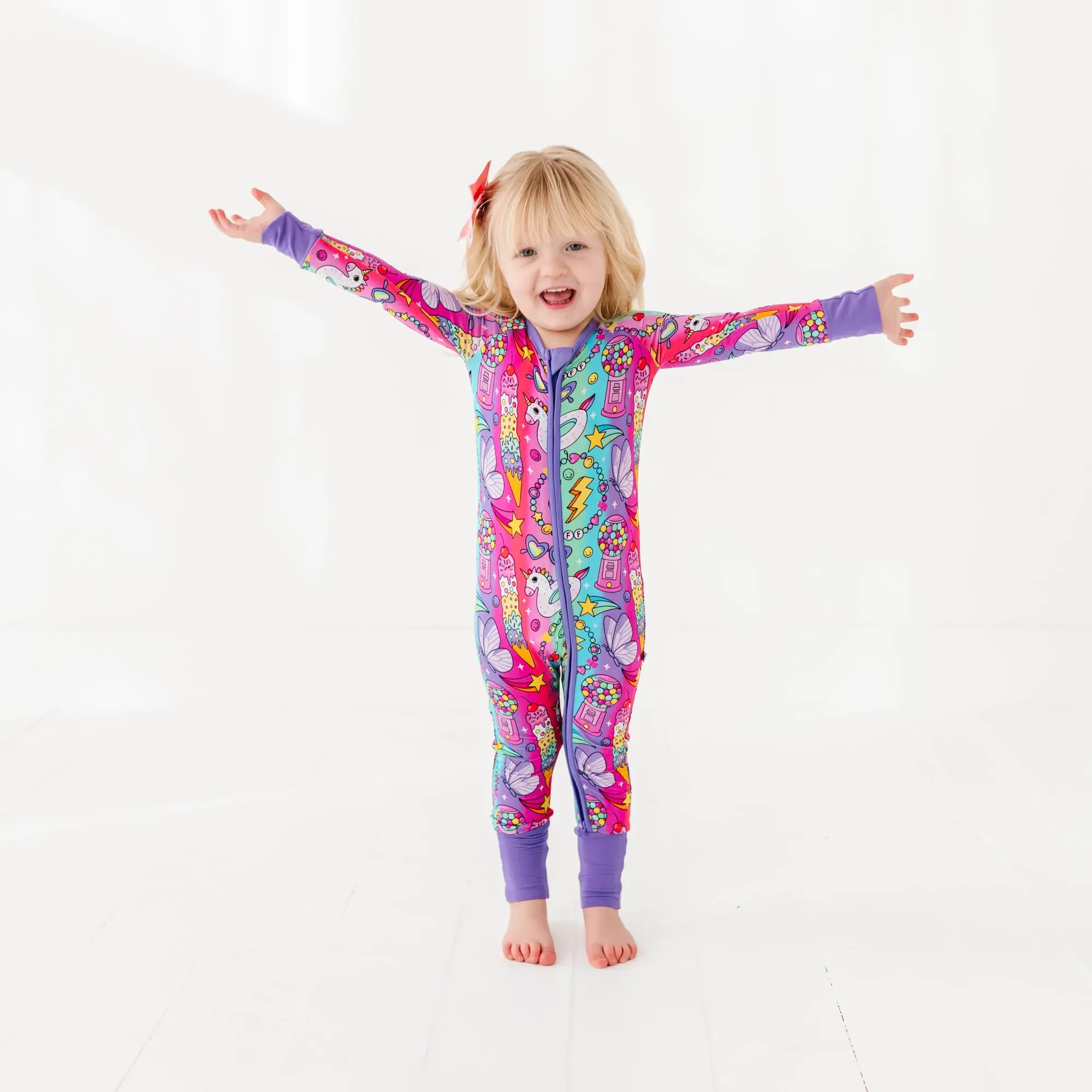 Cosmic Candyland Convertible Footie