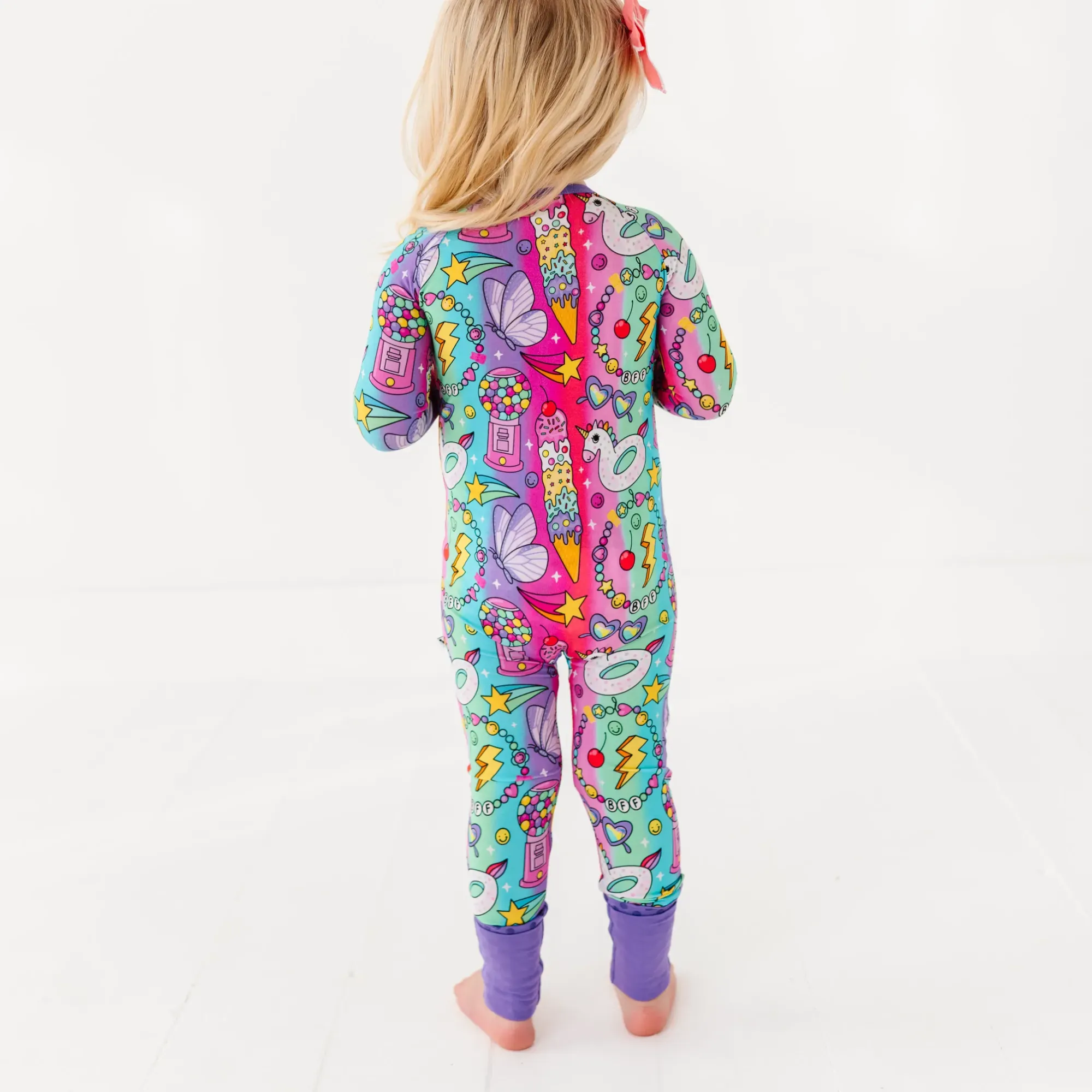 Cosmic Candyland Convertible Footie