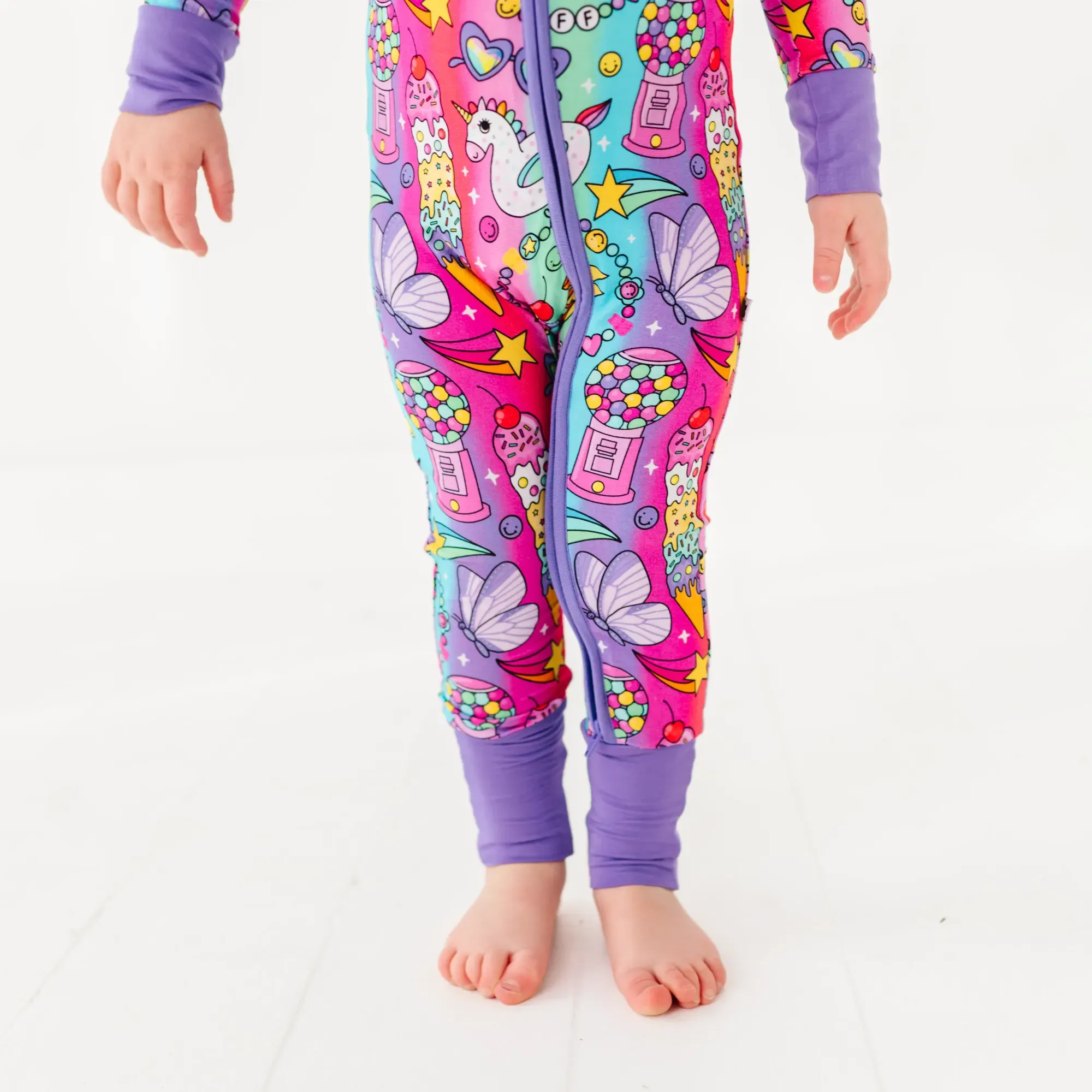 Cosmic Candyland Convertible Footie
