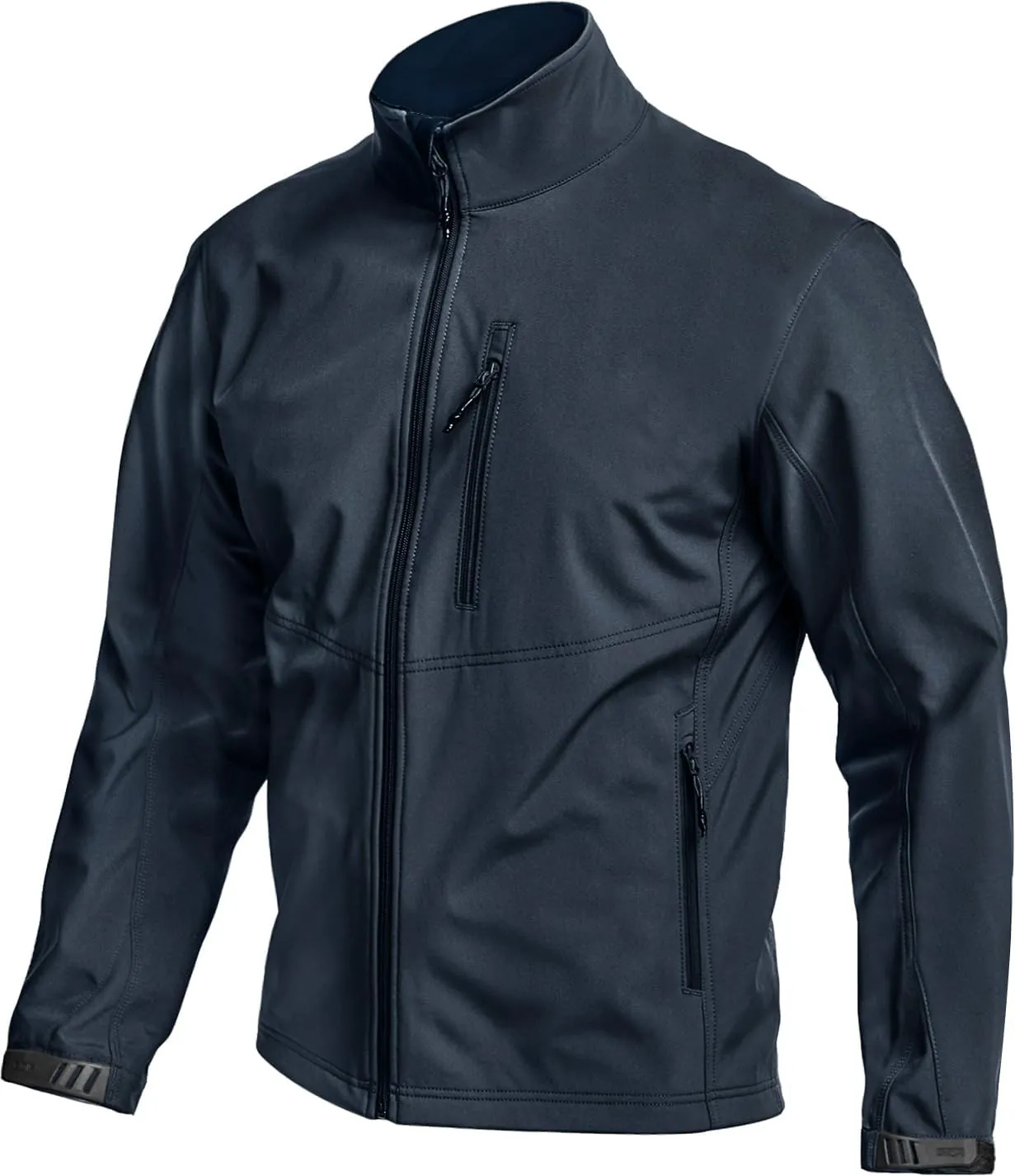 CQR Men's Fleece Lined Tactical Softshell Jackets, Lightweight Water Resistant Hunting Hiking Jacket, Winter Outdoor Jacket
