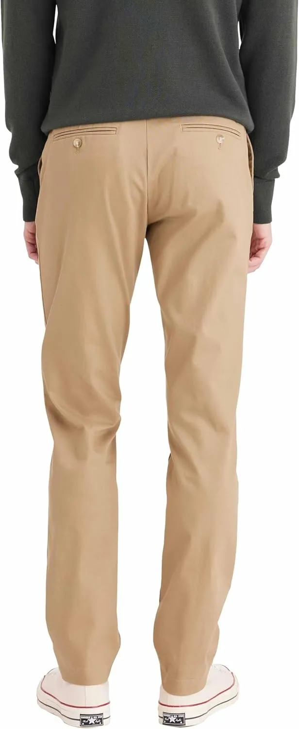 Dockers Men's Slim Fit Signature Khaki Lux Cotton Stretch Pants
