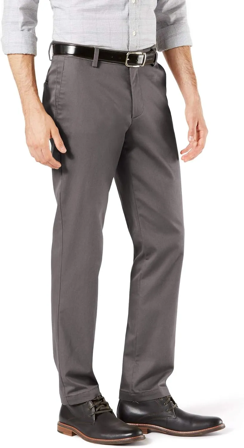 Dockers Men's Slim Fit Signature Khaki Lux Cotton Stretch Pants