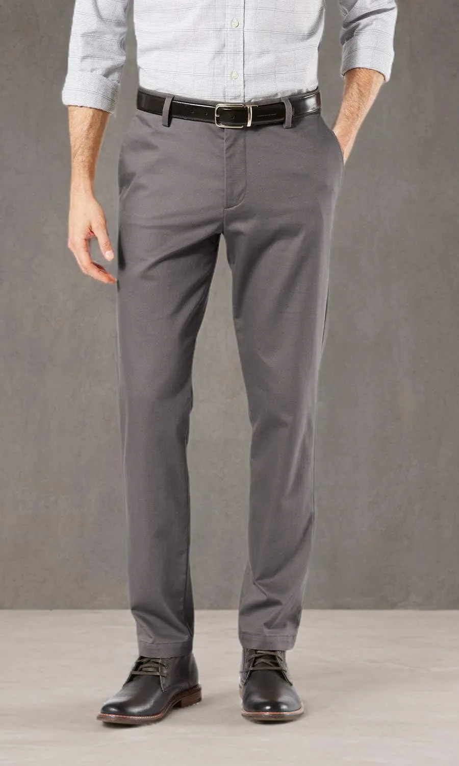 Dockers Men's Slim Fit Signature Khaki Lux Cotton Stretch Pants