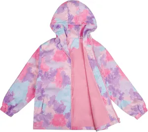 ESTAMICO Girls' Fashion Winter Coat Zip Up Fleece Jackets Water-resistant Wind-proof Little Girls Clothes