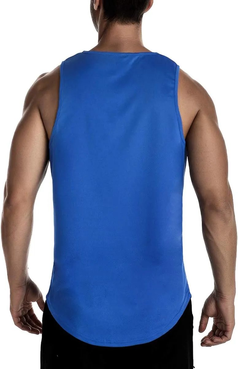 EVERWORTH Men's Workout Gym Tank Tops Bodybuilding Stringer Quick-Dry Fitness T Shirts