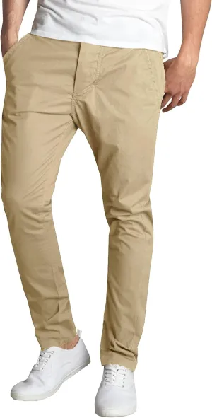 Galaxy by Harvic Slim Fit Men's Stretch Chino Pants