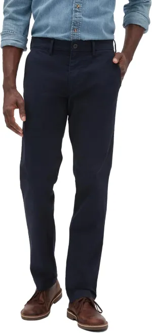 GAP Men's Essential Straight Fit Khaki Chino Pants