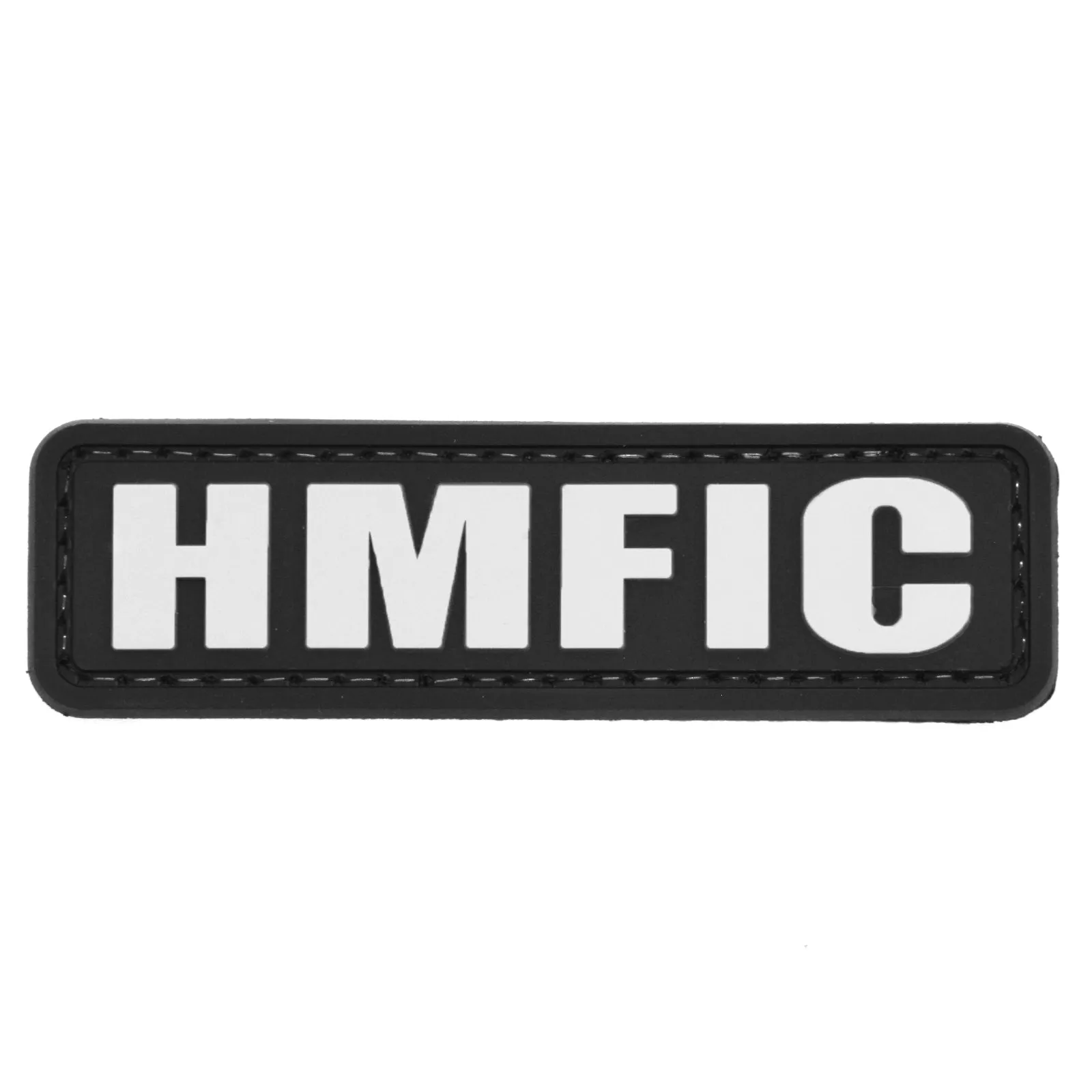 Head Mother Fucker In Charge HMFIC Patch Black