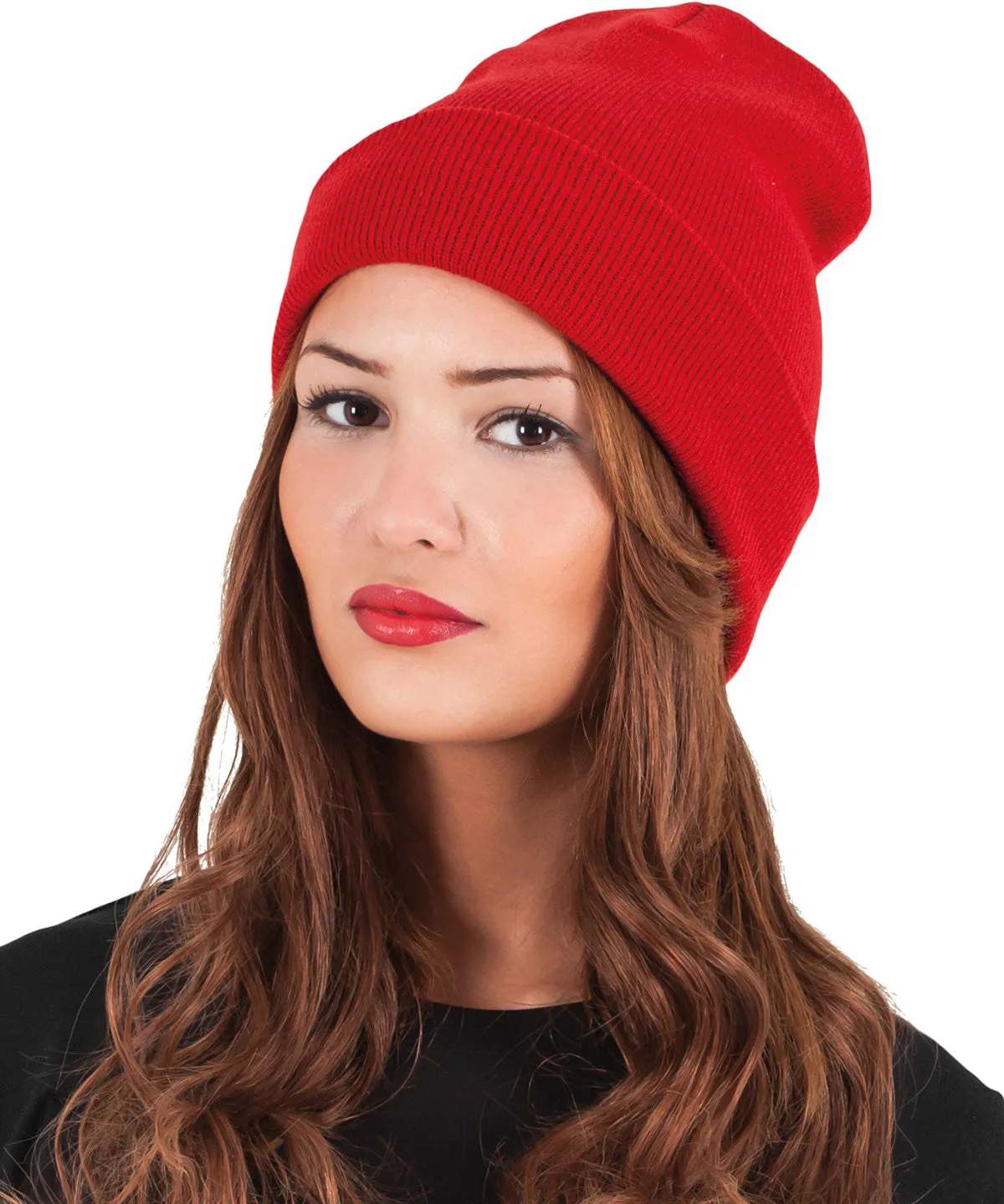 Heavyweight long beanie (1501KC) | Powdery Yellow