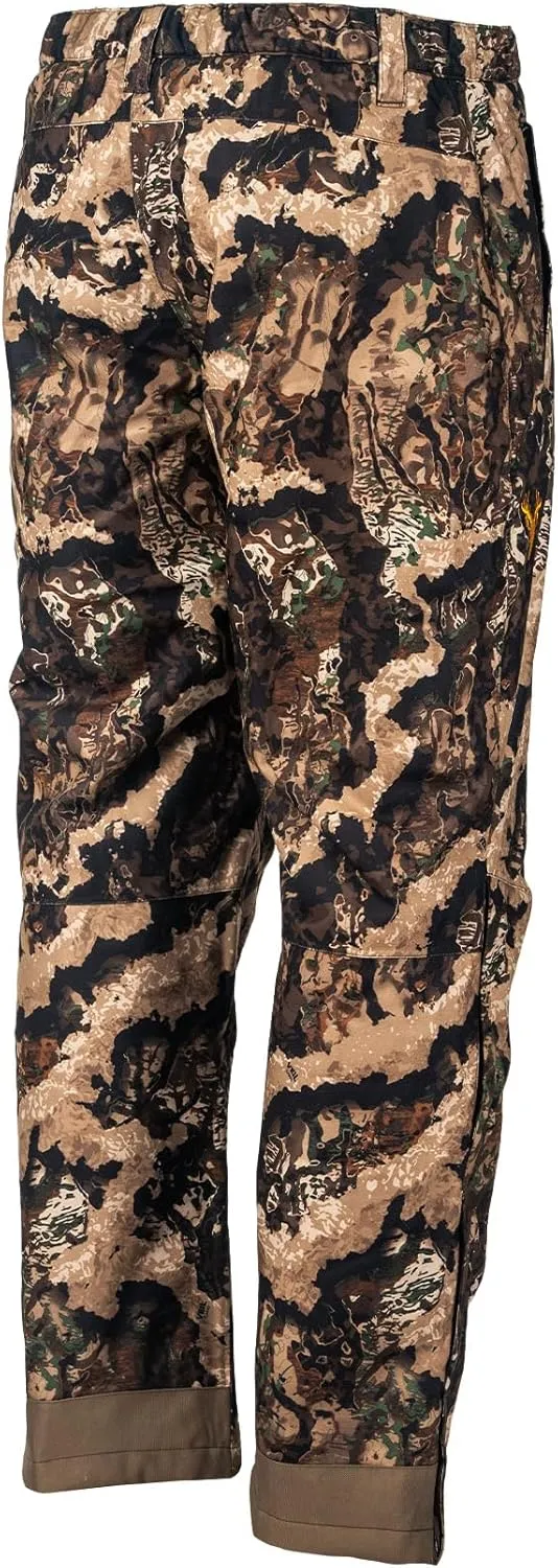 HOT SHOT Mens Camo Hunting Pants, Waterproof Insulated All-Day Cold Weather Camouflage Hunting Clothes
