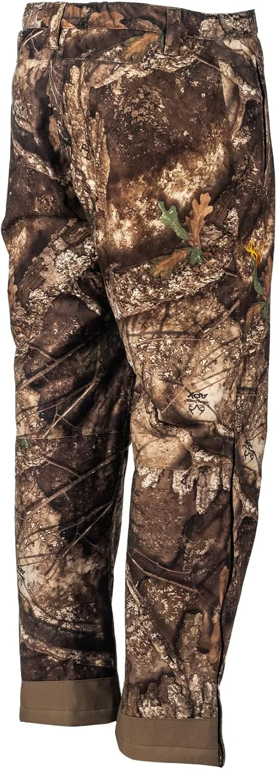 HOT SHOT Mens Camo Hunting Pants, Waterproof Insulated All-Day Cold Weather Camouflage Hunting Clothes