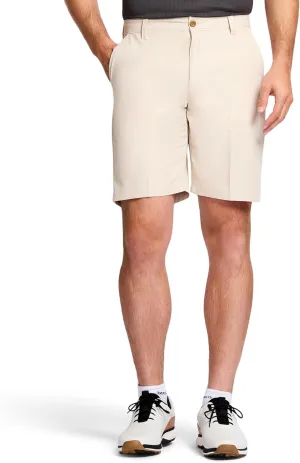 IZOD Mens 9.5"Micro Poly Classic Fit Golf Short