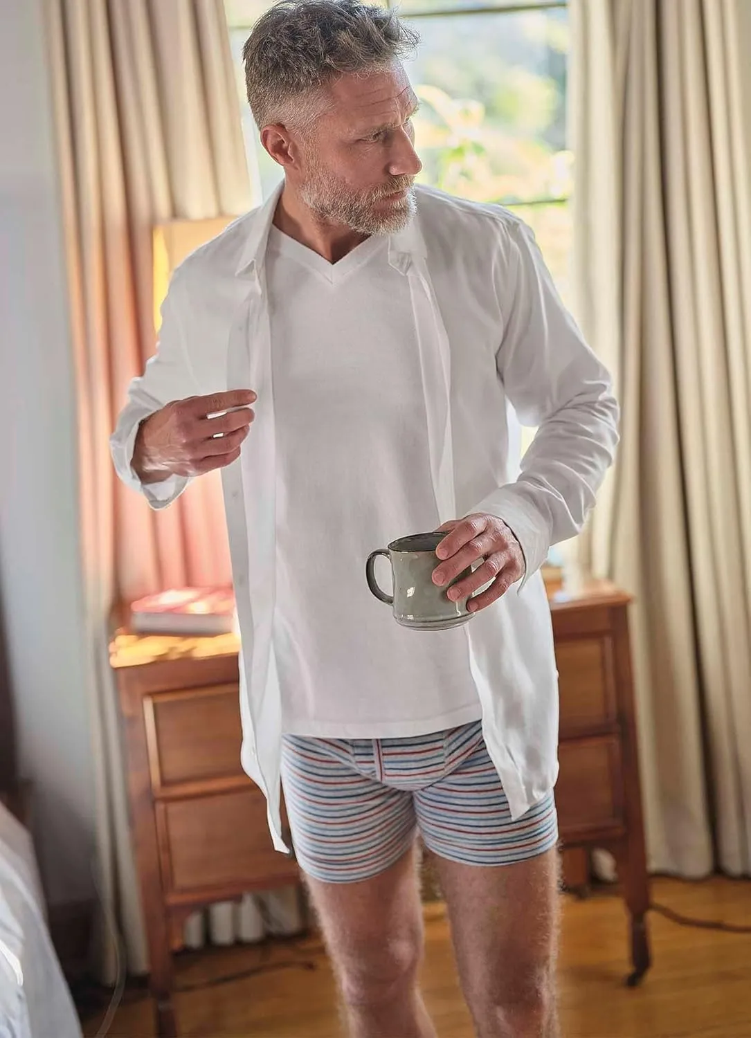 Jockey Men's Undershirt Classic V-Neck Undershirt - 3 Pack