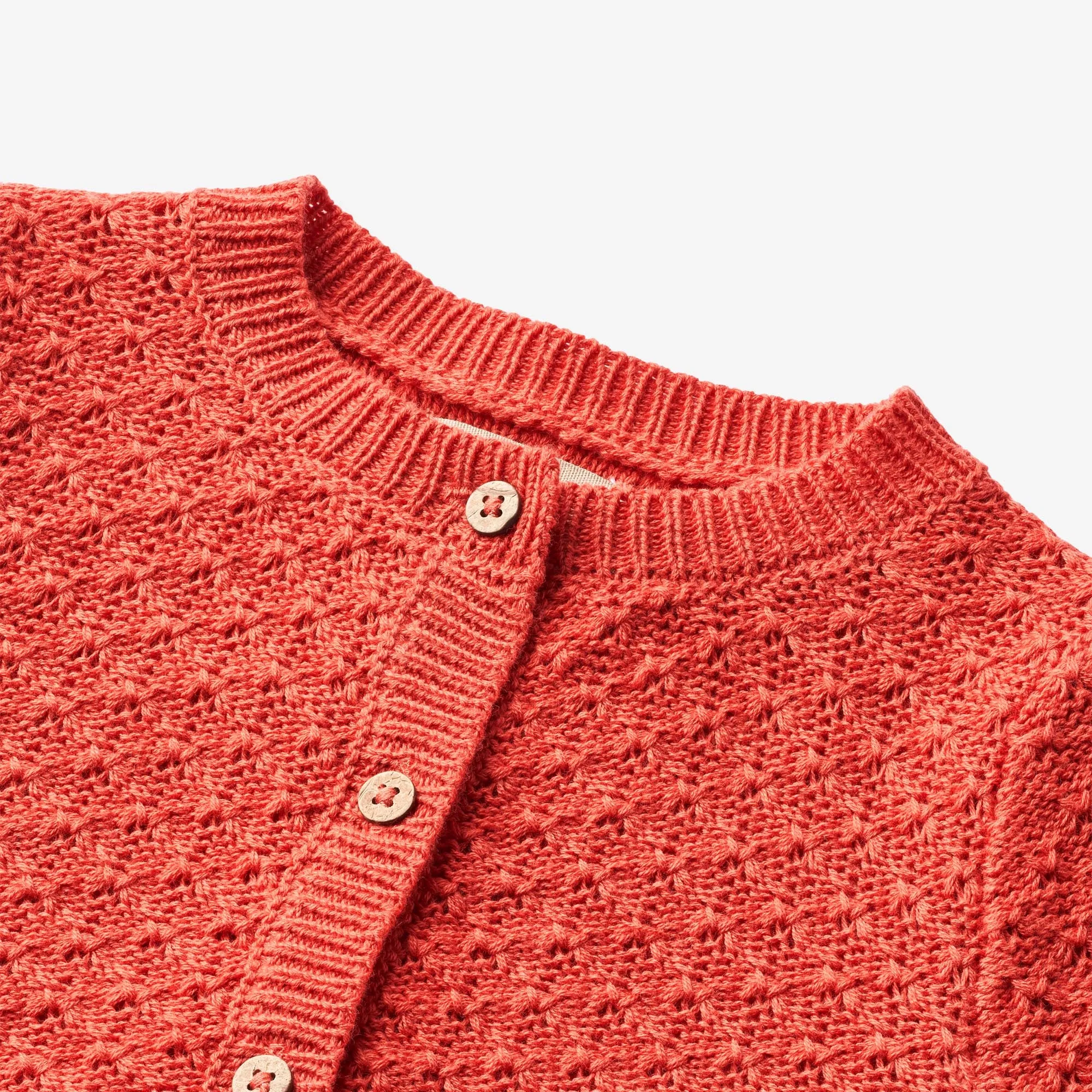Knit Cardigan Magnella | Baby - candy red