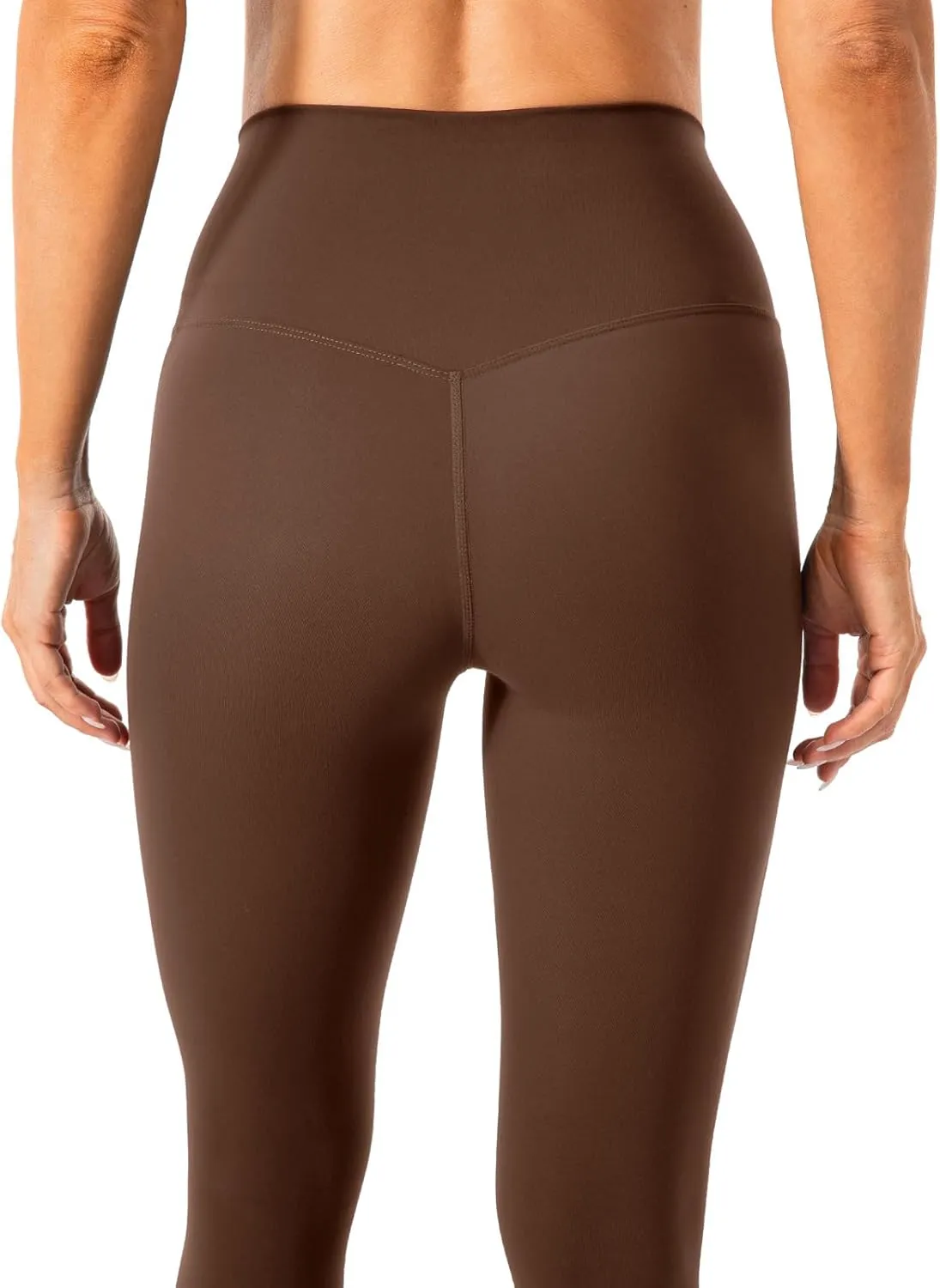 Lavento Women's All Day Soft Yoga Leggings 23"/ 25"/ 28" - No Front Seam Workout Active Legging for Woman