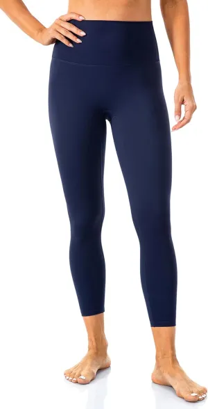 Lavento Women's All Day Soft Yoga Leggings 23"/ 25"/ 28" - No Front Seam Workout Active Legging for Woman