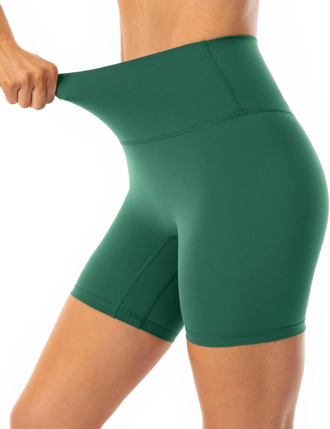 Lavento Women's All Day Soft Yoga Shorts 4"/ 6" - Workout Gym Running Active Biker Short for Woman