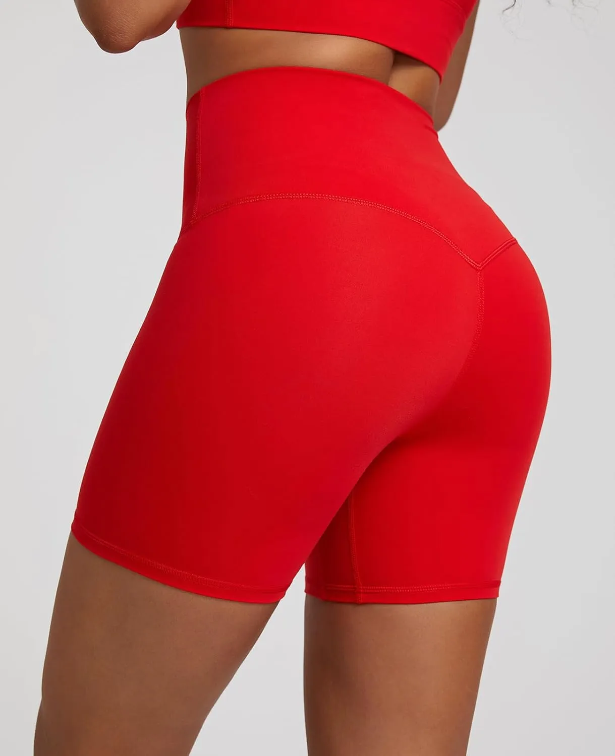 Lavento Women's All Day Soft Yoga Shorts 4"/ 6" - Workout Gym Running Active Biker Short for Woman