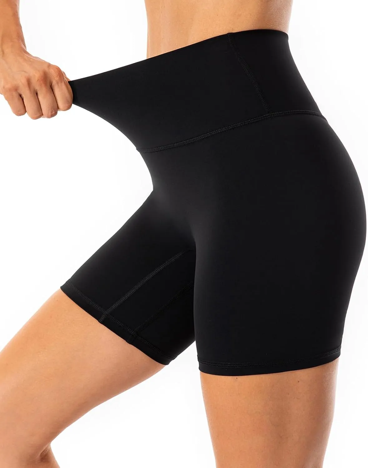 Lavento Women's All Day Soft Yoga Shorts 4"/ 6" - Workout Gym Running Active Biker Short for Woman
