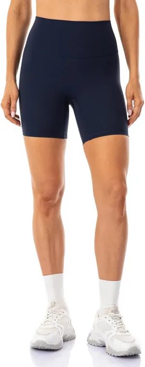 Lavento Women's All Day Soft Yoga Shorts 4"/ 6" - Workout Gym Running Active Biker Short for Woman