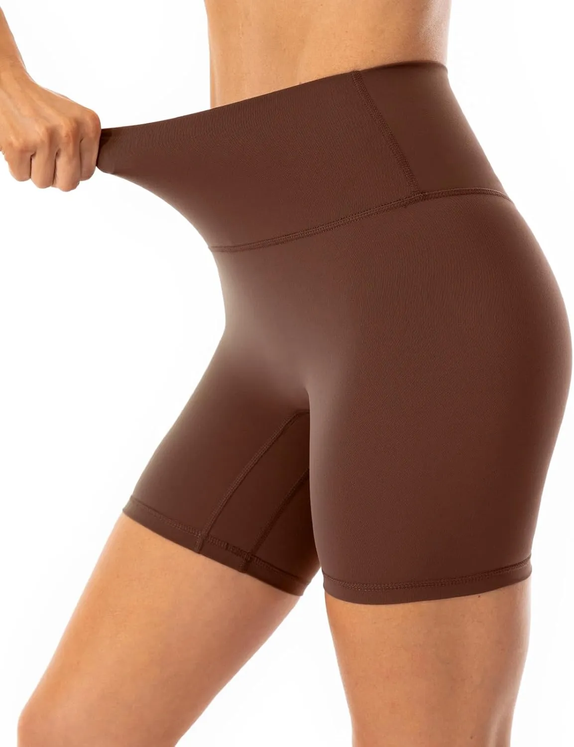 Lavento Women's All Day Soft Yoga Shorts 4"/ 6" - Workout Gym Running Active Biker Short for Woman