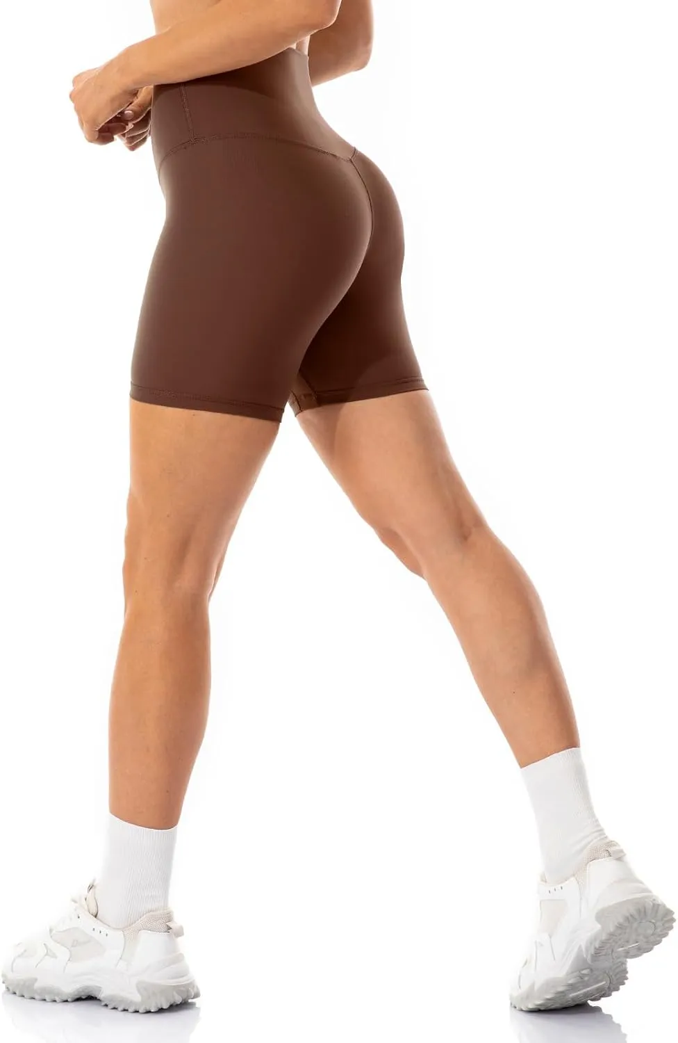 Lavento Women's All Day Soft Yoga Shorts 4"/ 6" - Workout Gym Running Active Biker Short for Woman