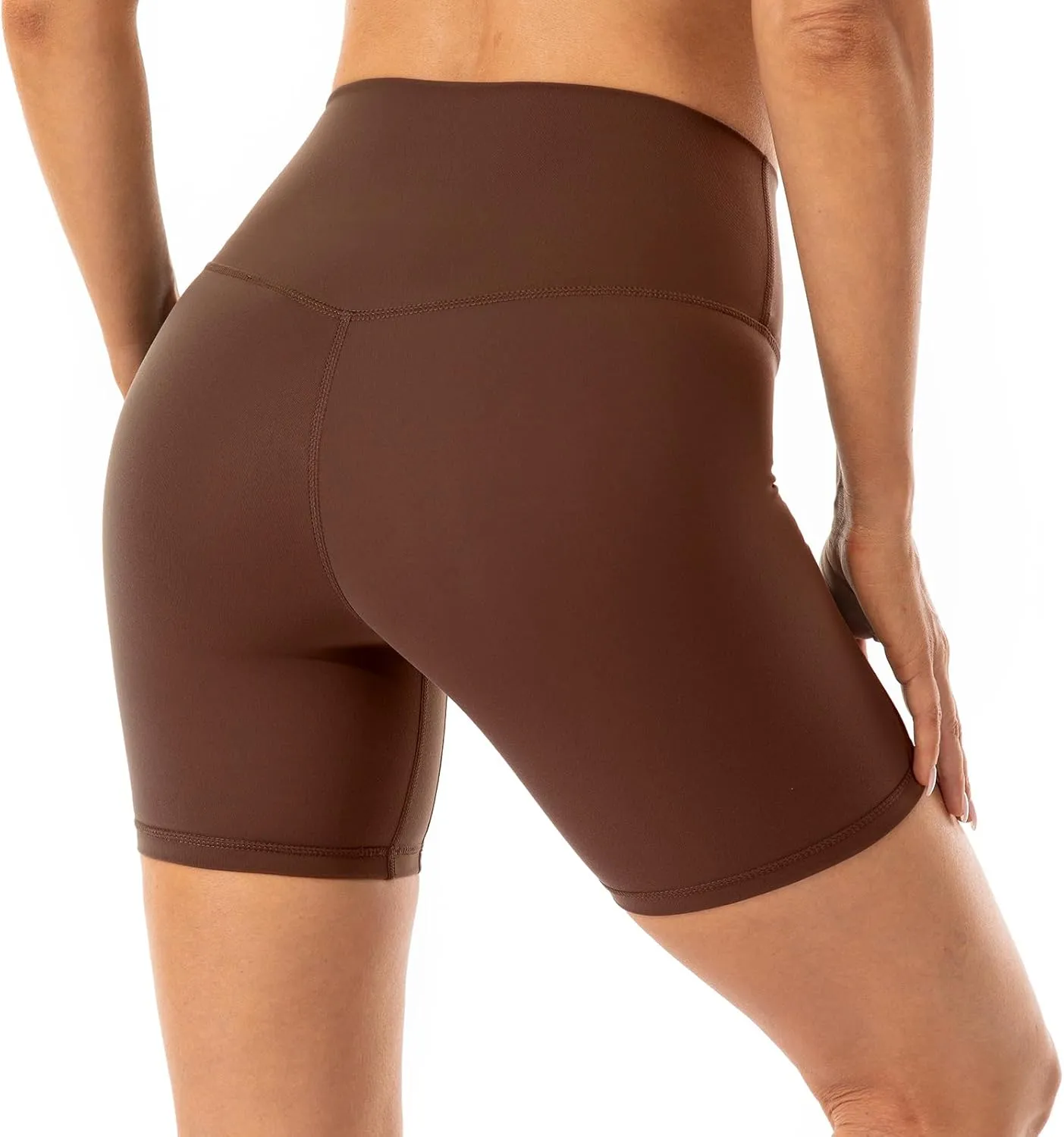 Lavento Women's All Day Soft Yoga Shorts 4"/ 6" - Workout Gym Running Active Biker Short for Woman