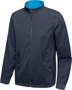 Little Donkey Andy Men's Lightweight Reversible Bomer Jacket Windproof Water Resistant Coat Running Golf