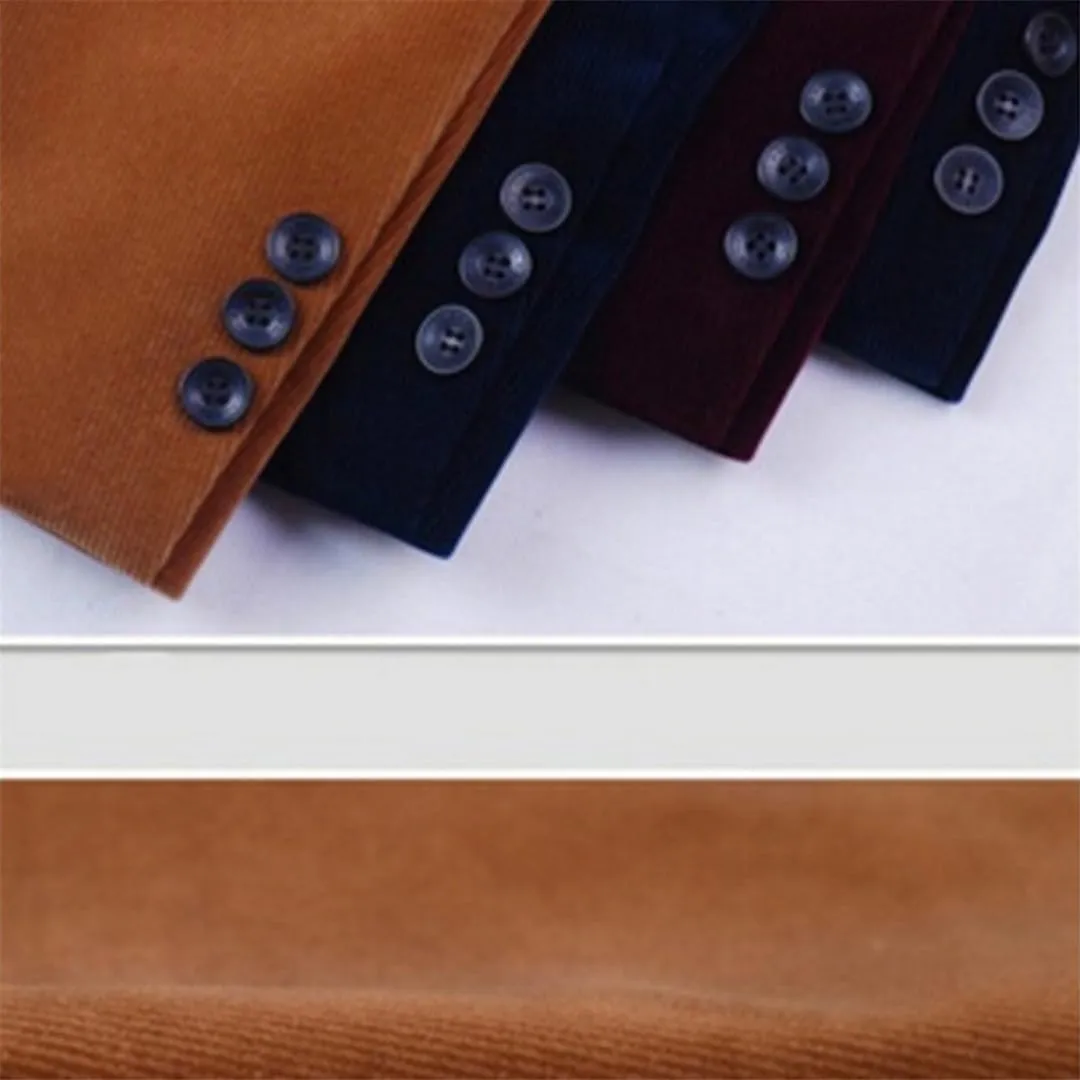 Luxury Men Blazer Autumn Fashion Classic Busines Coat Slim Fit Men Suit