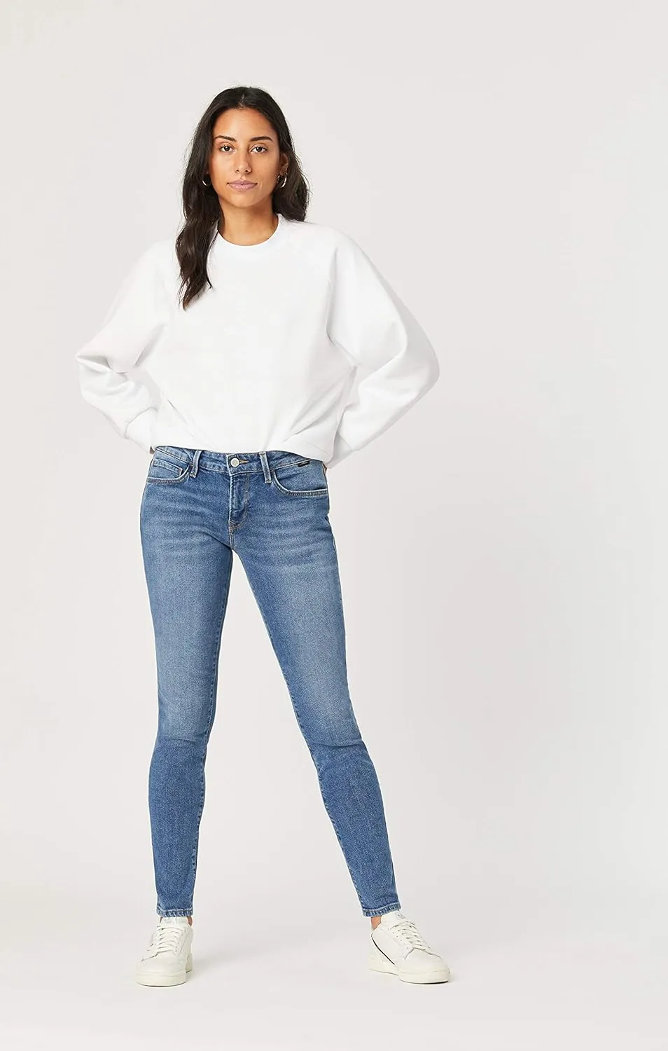 Mavi Women's Alexa Mid-Rise Skinny Jeans
